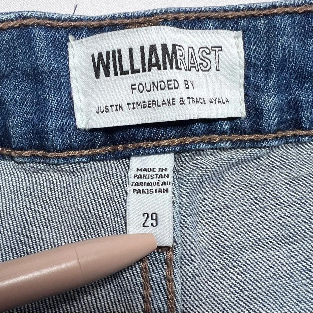 William Rast Slim Tom Boy Jeans Size 29